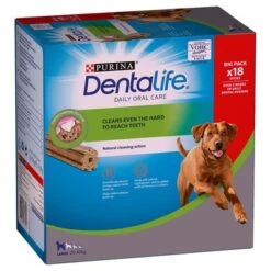 PURINA Dentalife Snacks Dentales Para Perros Grandes (25-40 Kg)