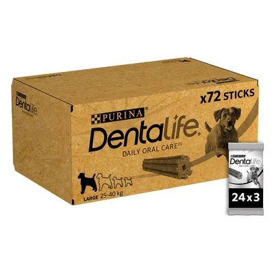PURINA Dentalife Snacks Dentales Para Perros Grandes (25-40 Kg) - Imagen 12