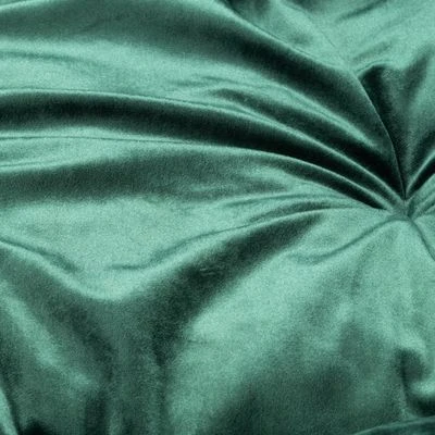 Cesta Ferplast Siesta Deluxe Negra Con Funda Sofá Aterciopelada Verde - Imagen 7