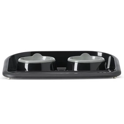 Comedero Doble Savic Butler Happy Planet Para Mascotas - Imagen 7