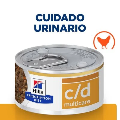Hill's C/d Prescription Diet Urinary Care Estofado Con Pollo Para Gatos
