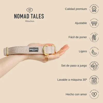 Collar Nomad Tales Calma ébano Para Perros - Imagen 2