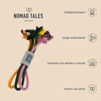 Cuerdas Varias Nomad Tales Spirit Multirope Juguete Para Perros - Imagen 3