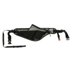 Correa De Jogging Con Cinturón Trixie Gris Y Negra Para Perros