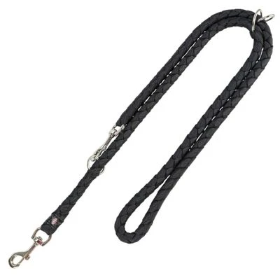 Correa Ajustable Trixie Cavo Negra Para Perros