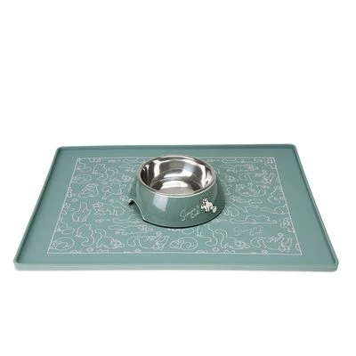 Alfombrilla Para Comederos Simon's Cat Turquesa - Imagen 2