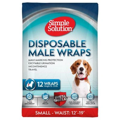 Simple Solution Pañal Desechable Para Perros Macho - Imagen 2
