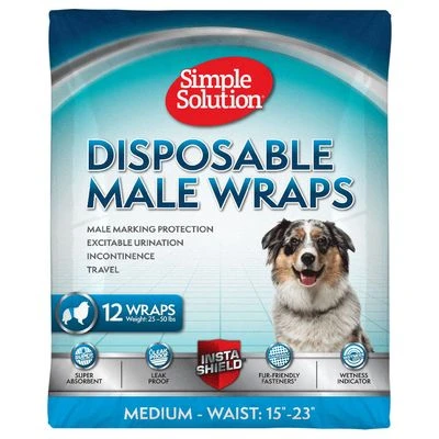 Simple Solution Pañal Desechable Para Perros Macho - Imagen 3