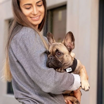 Arnés Curli Vest Clasp Air-Mesh Negro Para Perros - Imagen 5