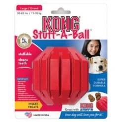 KONG Stuff-A-Ball Juguete Dental Para Perros