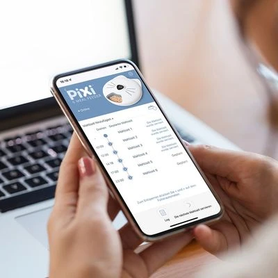 Comedero Automático Catit Pixi Smart 6-Meal - Imagen 5