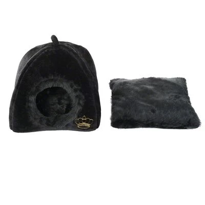 Cueva Para Mascotas Royal Pet Black - Imagen 6