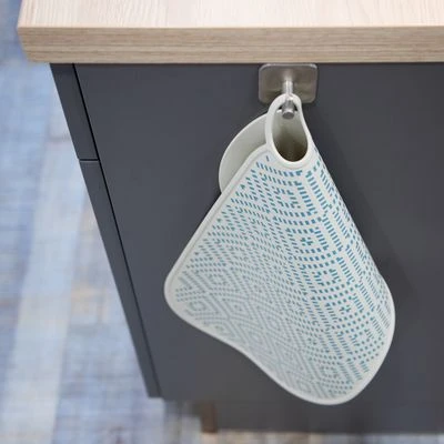 Alfombrilla Para Comederos TIAKI Silikon Rombo Verde - Imagen 10