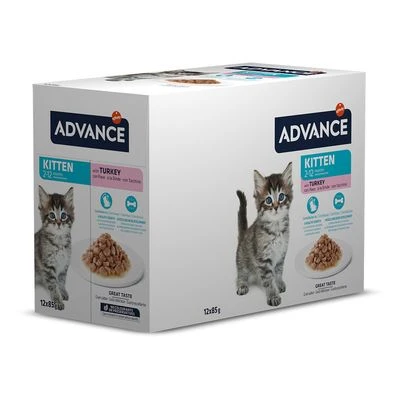 Advance Kitten Con Pavo Comida Húmeda Para Gatos - Imagen 4