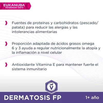 Eukanuba VETERINARY DIETS Dermatosis Pienso Para Perros - Imagen 5