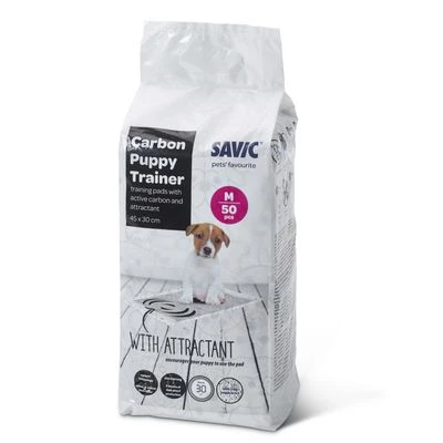 Savic Empapadores Puppy Trainer Con Carb贸n Activo Para Perros - Imagen 2