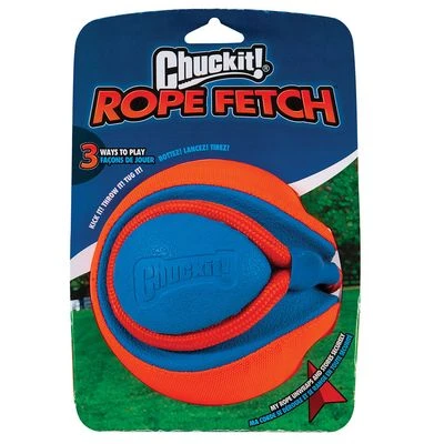 Chuckit! Rope Fetch Pelota Con Cuerda Para Perros - Imagen 5