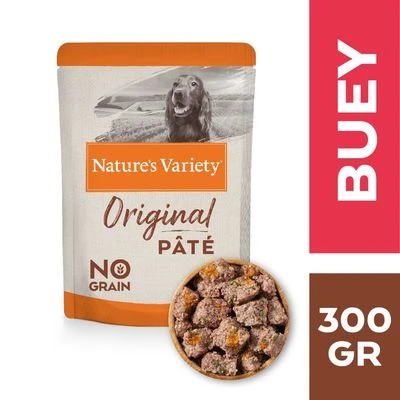 Nature's Variety Original Paté No Grain Medium/Maxi Adult 16 X 300 G - Imagen 6