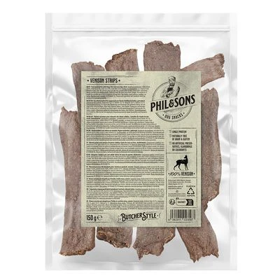 Phil & Sons Láminas De Carne De Ciervo Para Perros - Imagen 2