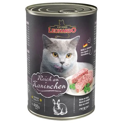 Leonardo All Meat Comida Húmeda Para Gatos 6 X 400 G - Imagen 2