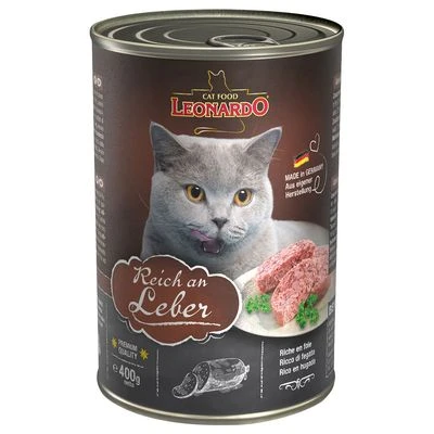Leonardo All Meat Comida Húmeda Para Gatos 6 X 400 G - Imagen 4