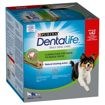 PURINA Dentalife Snacks Dentales Para Perros Medianos (12-25 Kg) - Imagen 3
